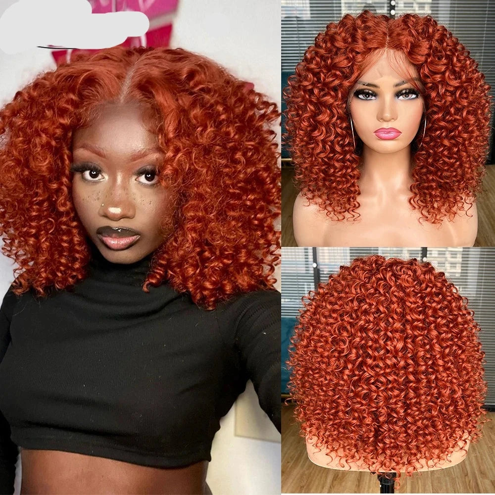 Curly Bob Synthetic Hair Wig