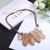 Korean Leaves Necklace