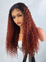 Afro Curly Ombre Wig