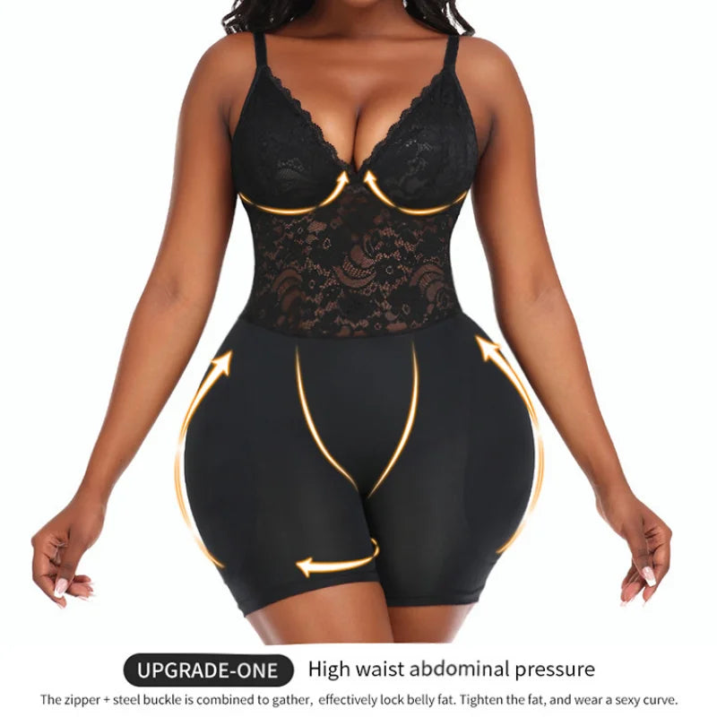 Sexy Lace Slimming Bodysuit