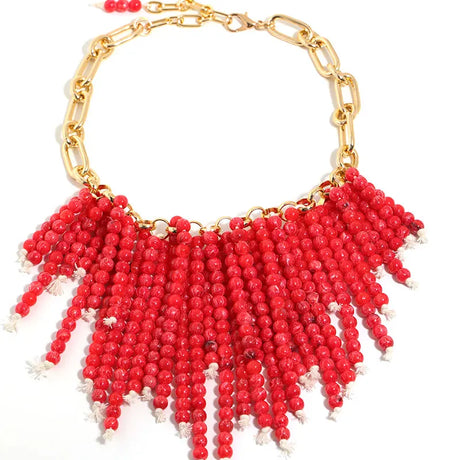 Girl Trendy Vintage Statement Bohemian Necklace