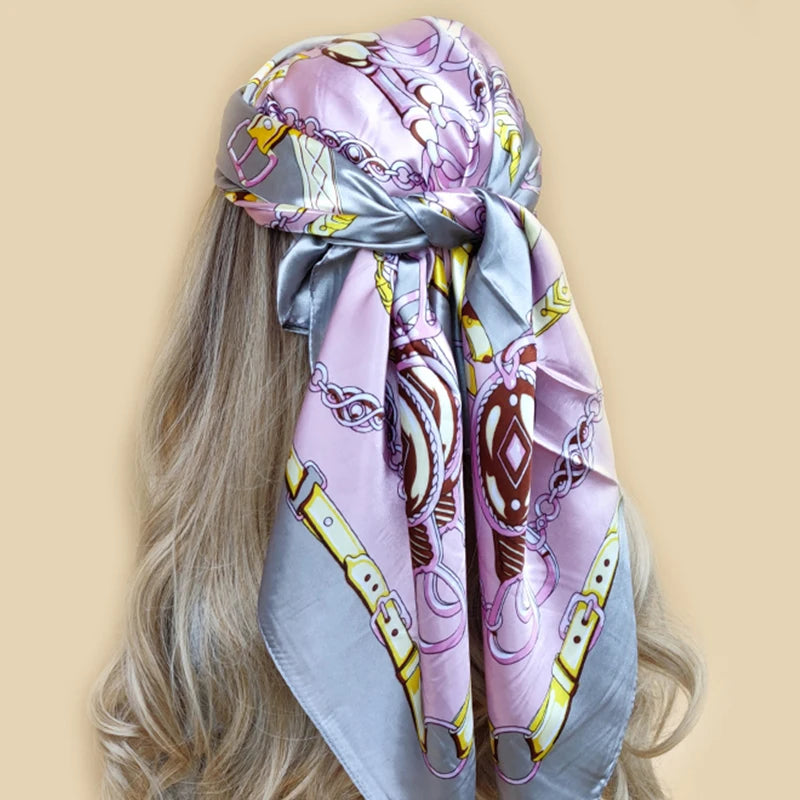 Satin Scarf Hair Accessories