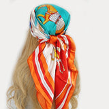 Bandanna Silk Muffler Scarf