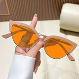 Metal Cat Eye Night Vision Sunglasses