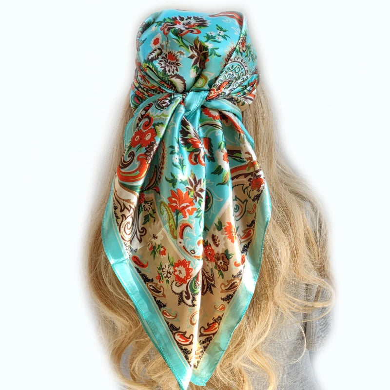 Satin Scarf Hair Accessories