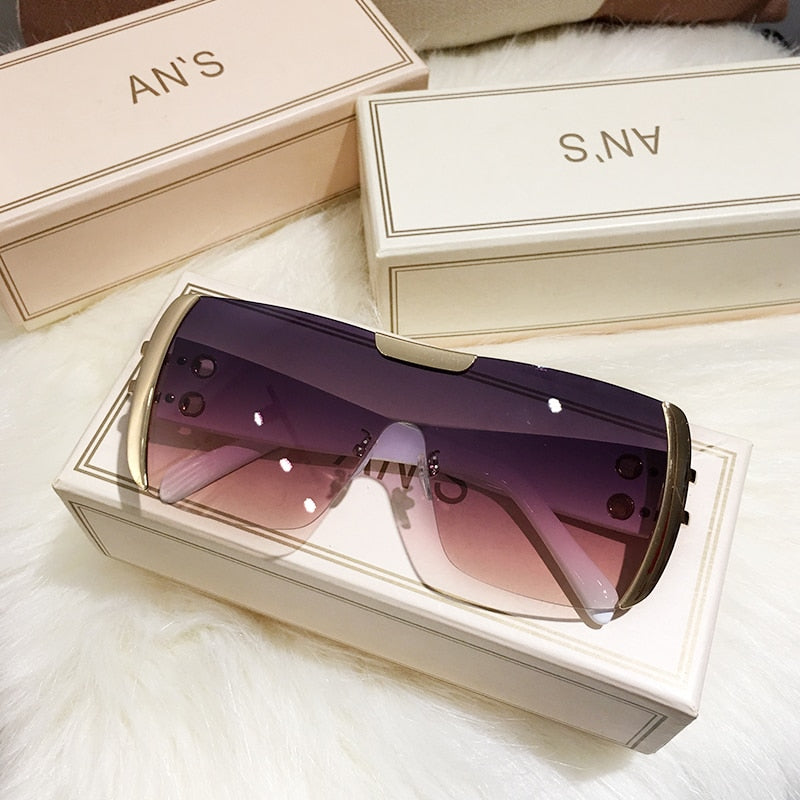 High-Quality Rimless Sunglasses