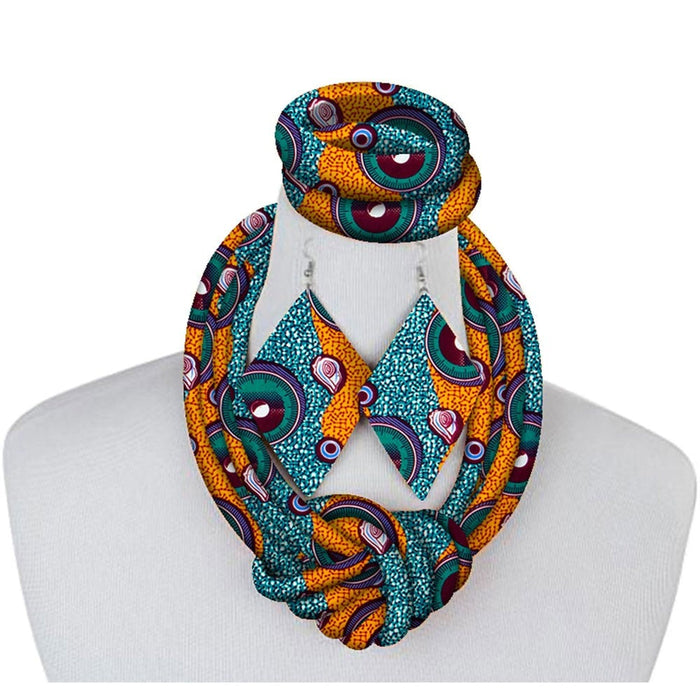 African Rope Necklace Set