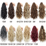 Synthetic Water Wave Curly Claw Clip-in Ponytail Hair Extension