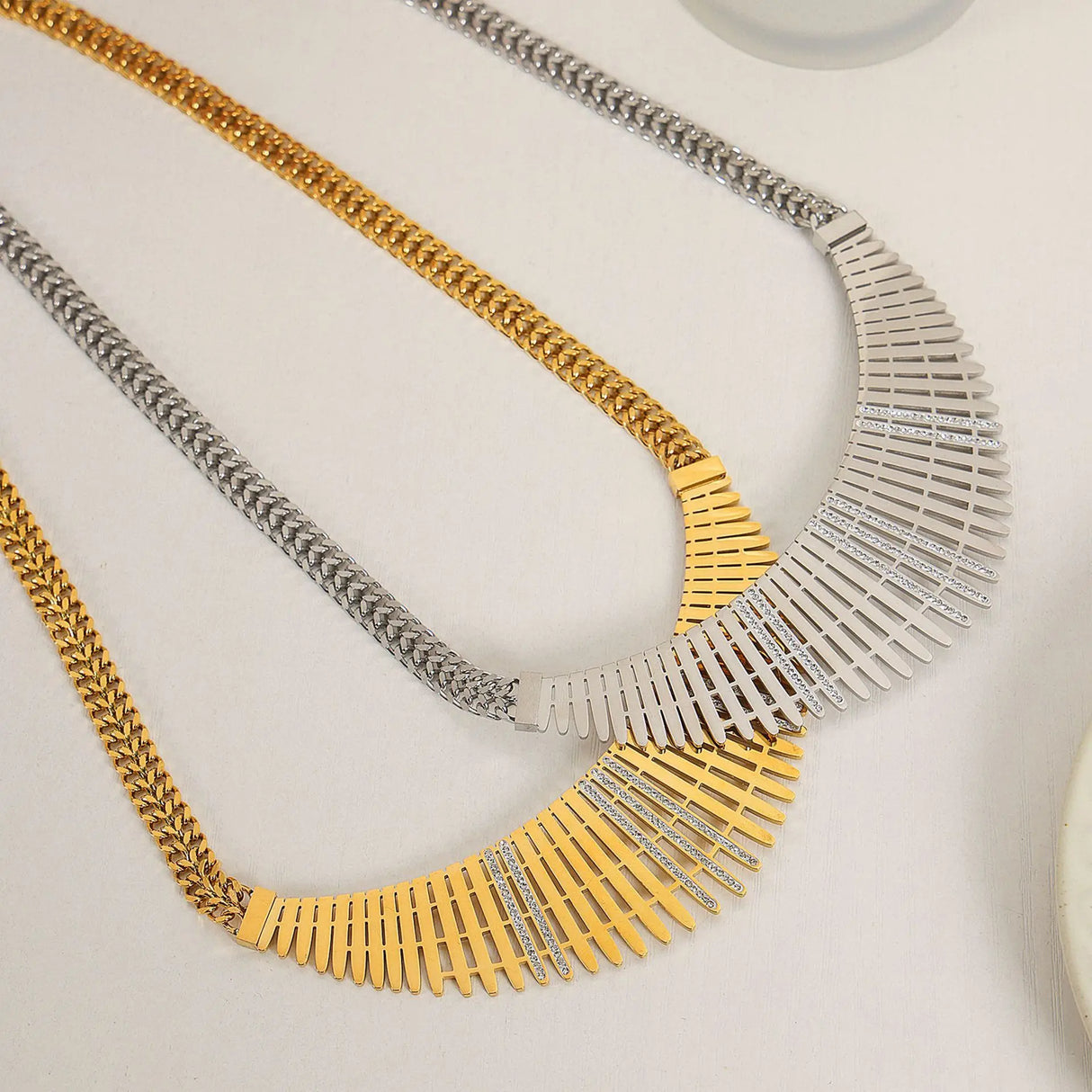 Gold Plated Necklace Set