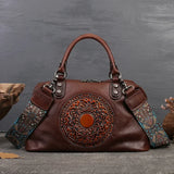 Retro Handmade Bohemian Leather Handbag