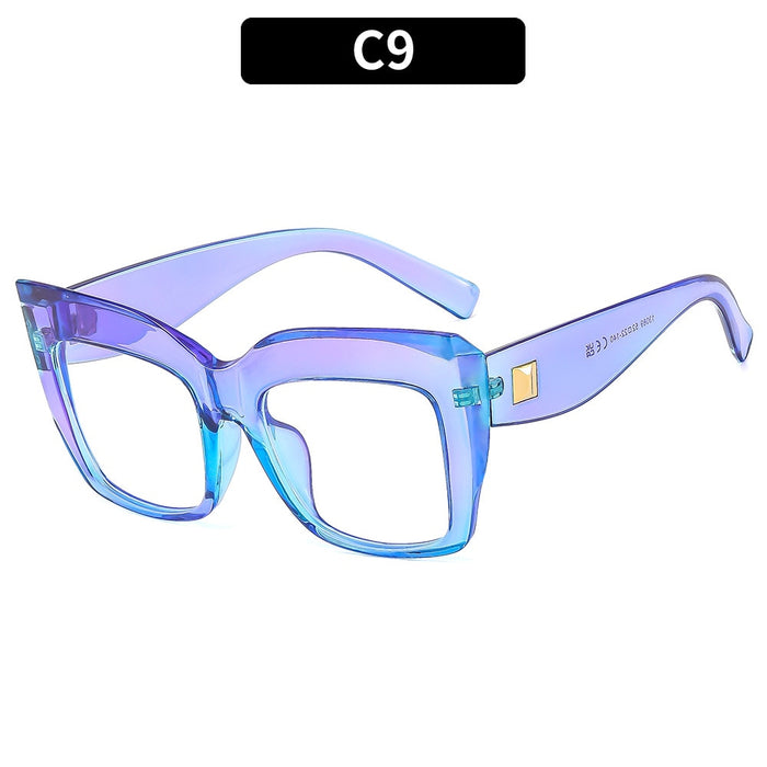 Oversized Vintage Anti Eyestrain Eyeglasses