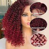 Curly Bob Synthetic Hair Wig