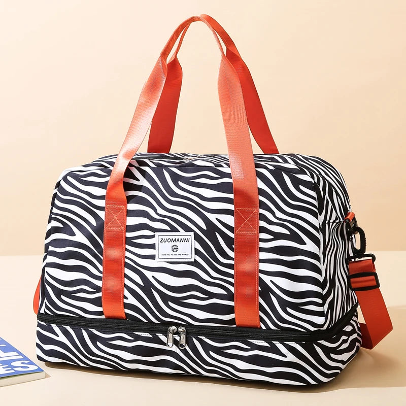 Nylon Large Capacity Travel Duffle Bag