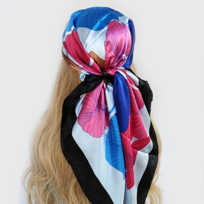 Bandanna Silk Muffler Scarf