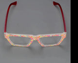 Square Colorful Reading Glasses