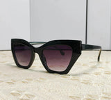 Sexy Cat Eye Punk Sunglasses For Women black