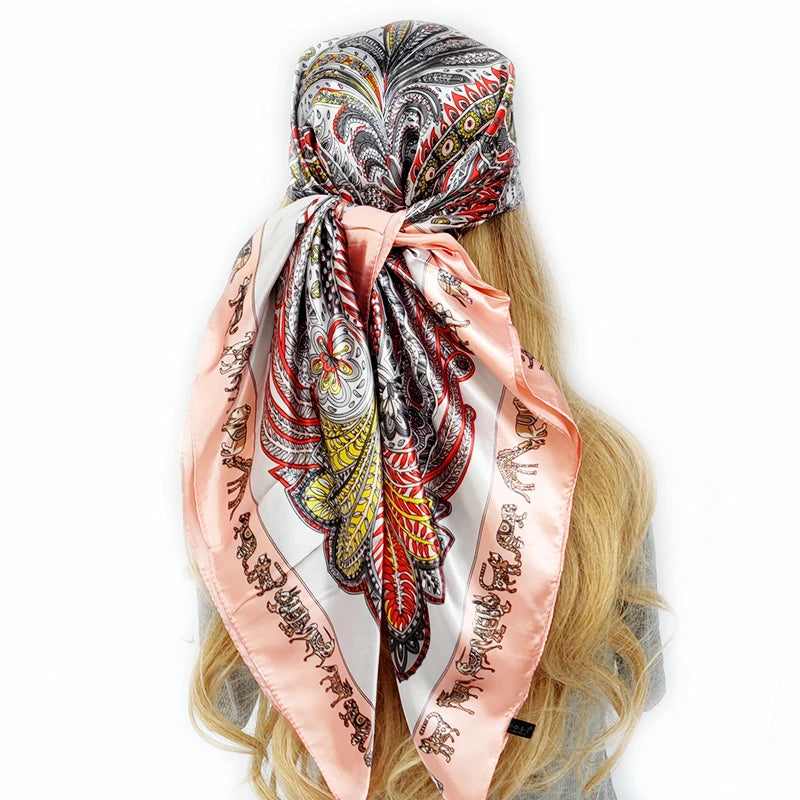 Satin Scarf Hair Accessories