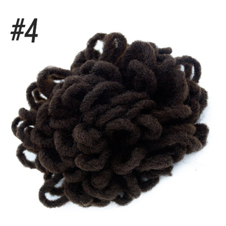 Afro Puff Dreadlocks Clip-in Hair Extension
