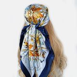 Bandanna Silk Muffler Scarf