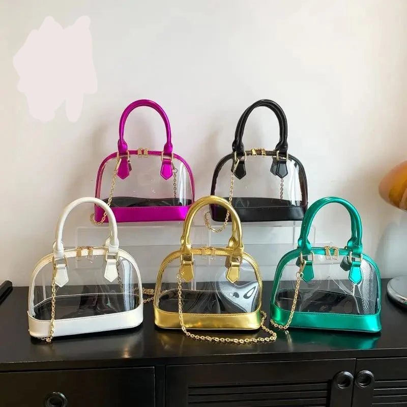Jelly Transparent Tote Handbag