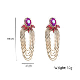 Crystal Drop Earrings