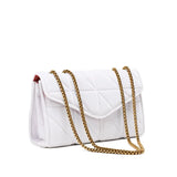 Leather Chain Crossbody Bag