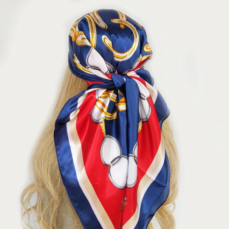 Bandanna Silk Muffler Scarf