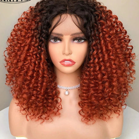 Curly Bob Synthetic Hair Wig