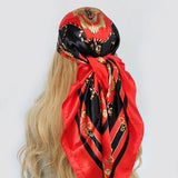 Bandanna Silk Muffler Scarf