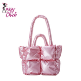 Shiny Cute Shoulder Bag Sassy Chick Logo