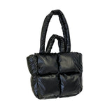Black Shiny Cute Shoulder Bag