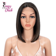 Short Bob Straight Ombre Synthetic Lace Wig Sassy Chick Logo