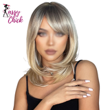 Short Shoulder Length Layered Natural Hairline Synthetic Wig Sassy Chick Logo