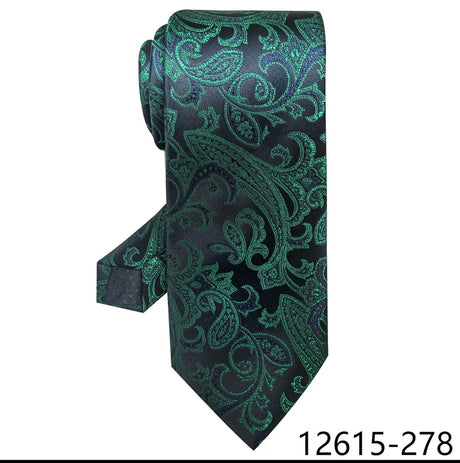 Green Silk Blue Wedding Accessories Necktie
