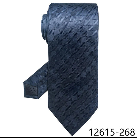 Black Silk Blue Wedding Accessories Necktie
