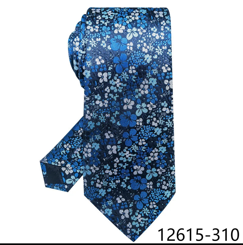 Blue Silk Blue Wedding Accessories Necktie