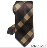 Brown Silk Blue Wedding Accessories Necktie