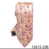 Pink Silk Blue Wedding Accessories Necktie