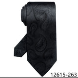 Black Silk Blue Wedding Accessories Necktie