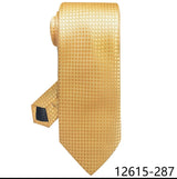 Gold Silk Blue Wedding Accessories Necktie