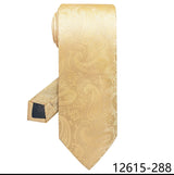 Gold Silk Blue Wedding Accessories Necktie
