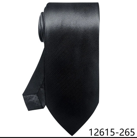 Black Silk Blue Wedding Accessories Necktie