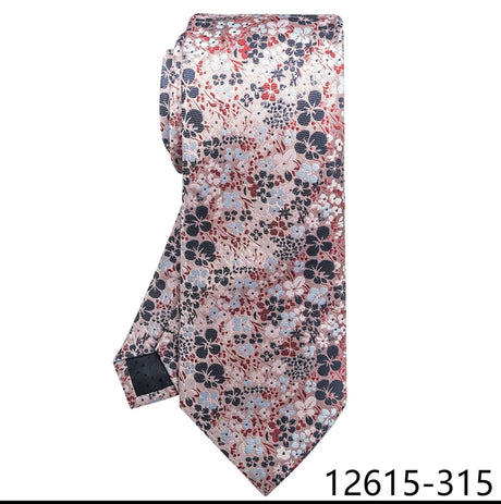Pink Silk Blue Wedding Accessories Necktie