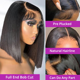 Silky Straight 13x6 13x4 Lace Frontal Human Hair Wigs