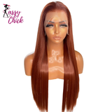 Silky Straight Glue less Pre Plucked Synthetic Wig Sassy Chick Logo