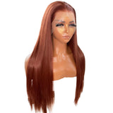 Silky Straight Glue less Pre Plucked Synthetic Wig