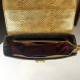 Compartment of Small Trendy Rivet Cross Shoulder Bag