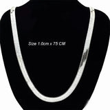 Size of Silver Necklace