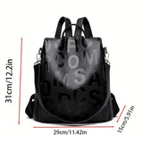 Size of Soft Leather School Bag