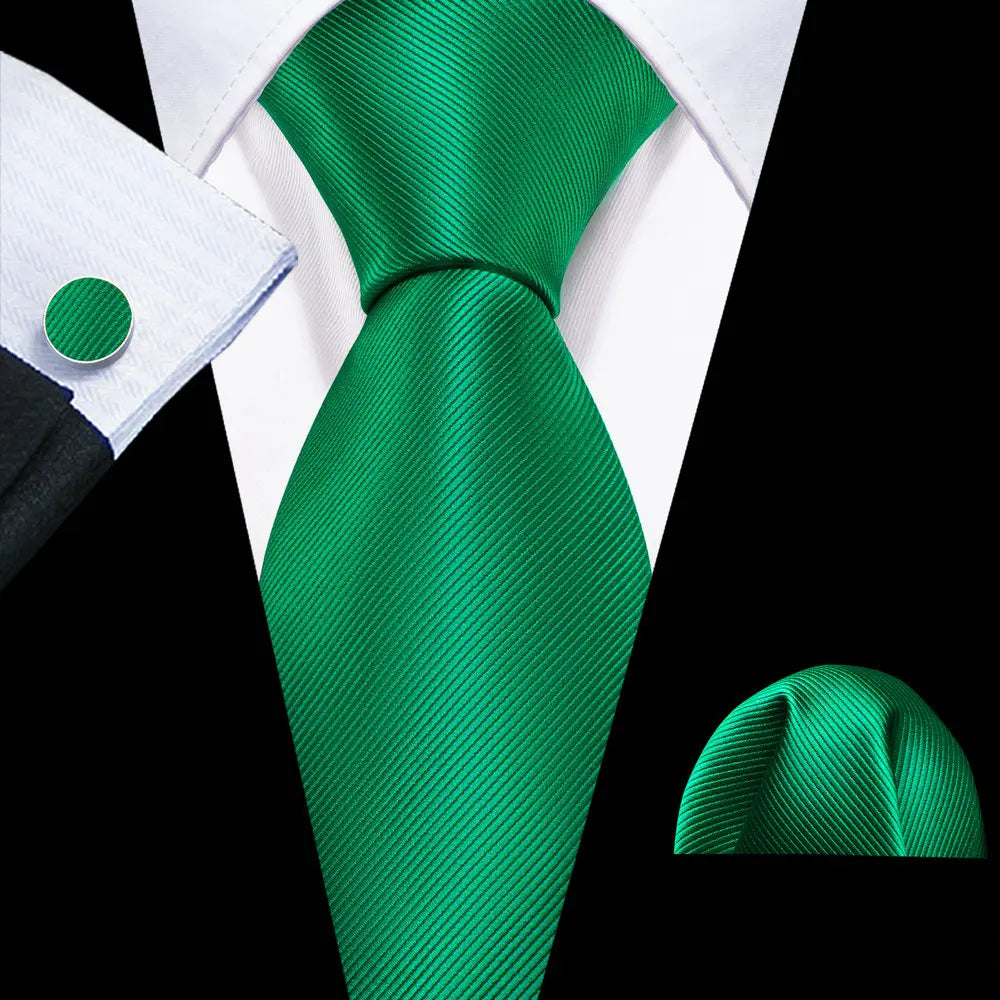 light green necktie set